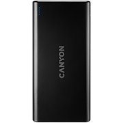 CANYON PB-106 Power bank 10000mAh Li-poly battery, Input 5V/2A, Output 5V/2.1A(Max), USB cable length 0.3m, 140*68*16mm, 0.24Kg, Black_1