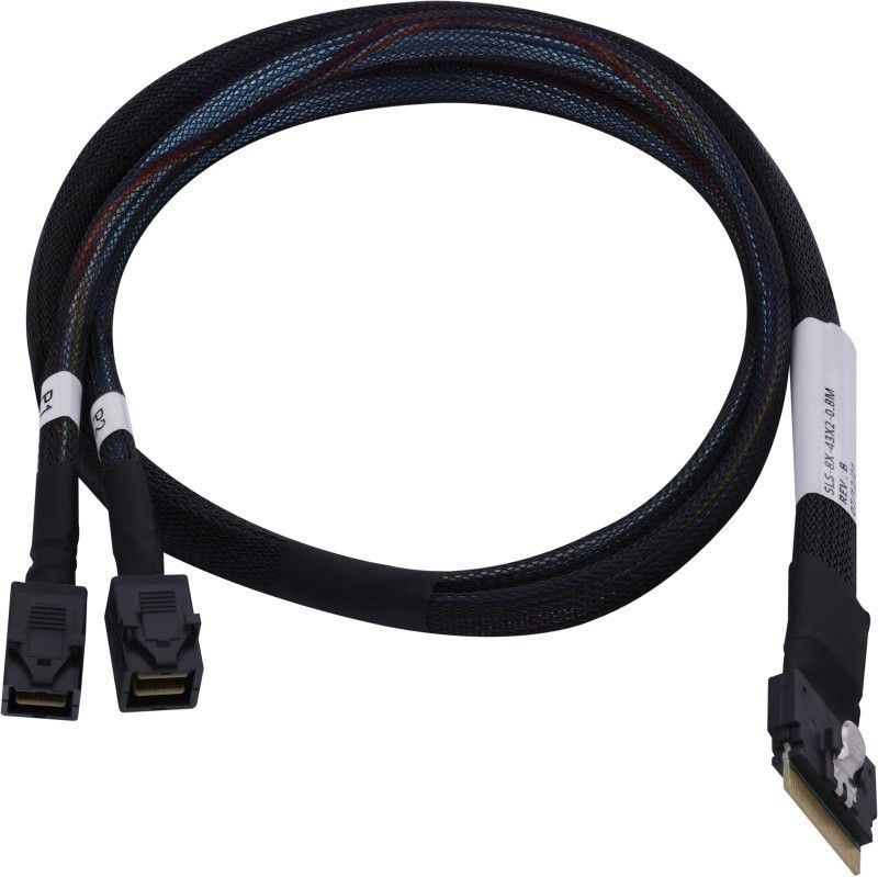 Adaptec Kabel SFF8654 -> SFF8643 2xMSAS SMC intern 0.8m SlimSAS - MiniSAS