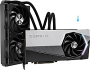 MSI Video Card NVidia RTX 4090 SUPRIM LIQUID X 24G (24GB GDDR6X/384bit, PCI-E Gen4, 3x DP, 1x HDMI, 1x16-pin Power Connector, 1000W recommended PSU, ATX,)_1