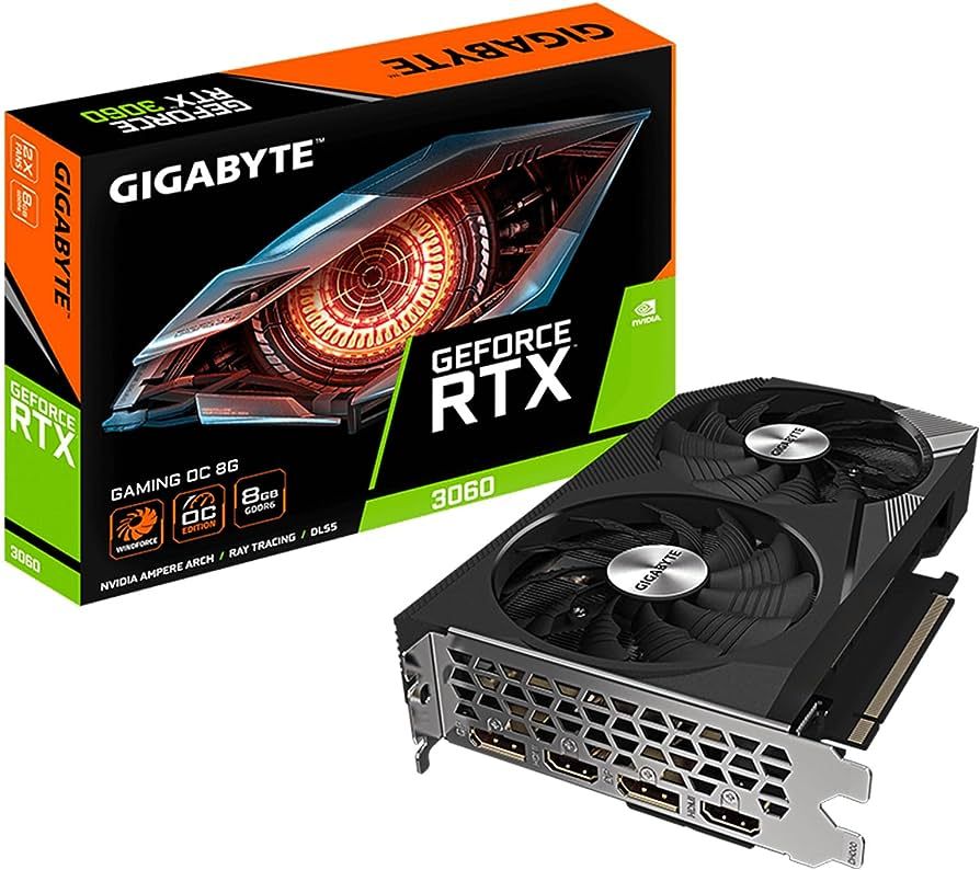 Placa video GIGABYTE GeForce RTX 3060 GAMING OC 8 GB GDDR6 128 bit