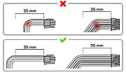 Cablu 12VHPWR SS2X8P, 600W, PCIe 5.0, alb_6