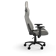 T3 Rush (2023), Textil, Suport lombar Memory Foam, Tetiera, Gri - Alb