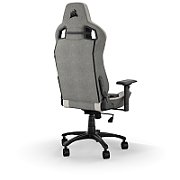 T3 Rush (2023), Textil, Suport lombar Memory Foam, Tetiera, Gri - Alb