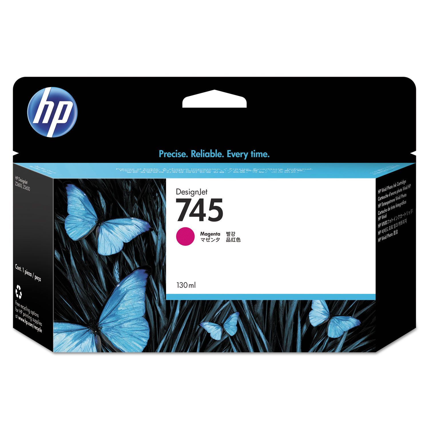 Cartus cerneala HPh F9J95A ,Magenta ,130 ml ,Original (745) 