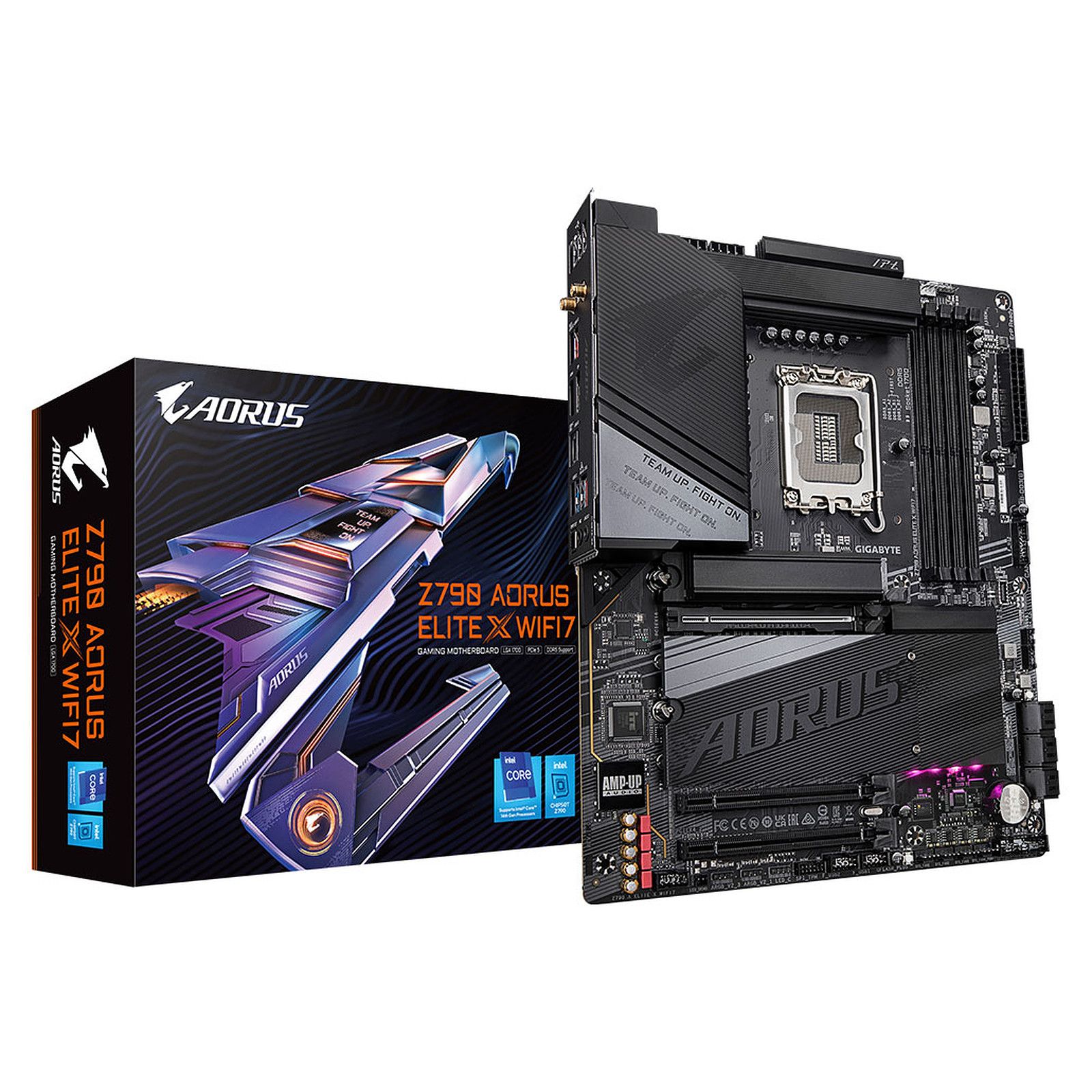 Placa de baza GIGABYTE Z790 AORUS ELITE X WIFI7 LGA1700, 4x DDR5, 1x HDMI 1x DP, 2x PCIE 16, 4x M.2, 6x SATA 6gb/s_2