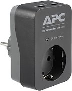 APC Essential SurgeArrest 1 Outlet 2 USB Ports Black 230V Germany_1