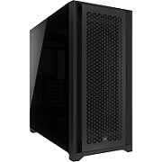 Carcasa CORSAIR 5000D CORE AIRFLOW MID-TOWER ATX PC-BLACK,TEMPERED GLASS, Case Expansion Slots 7 vertical + 2 horizontal, ATX_1