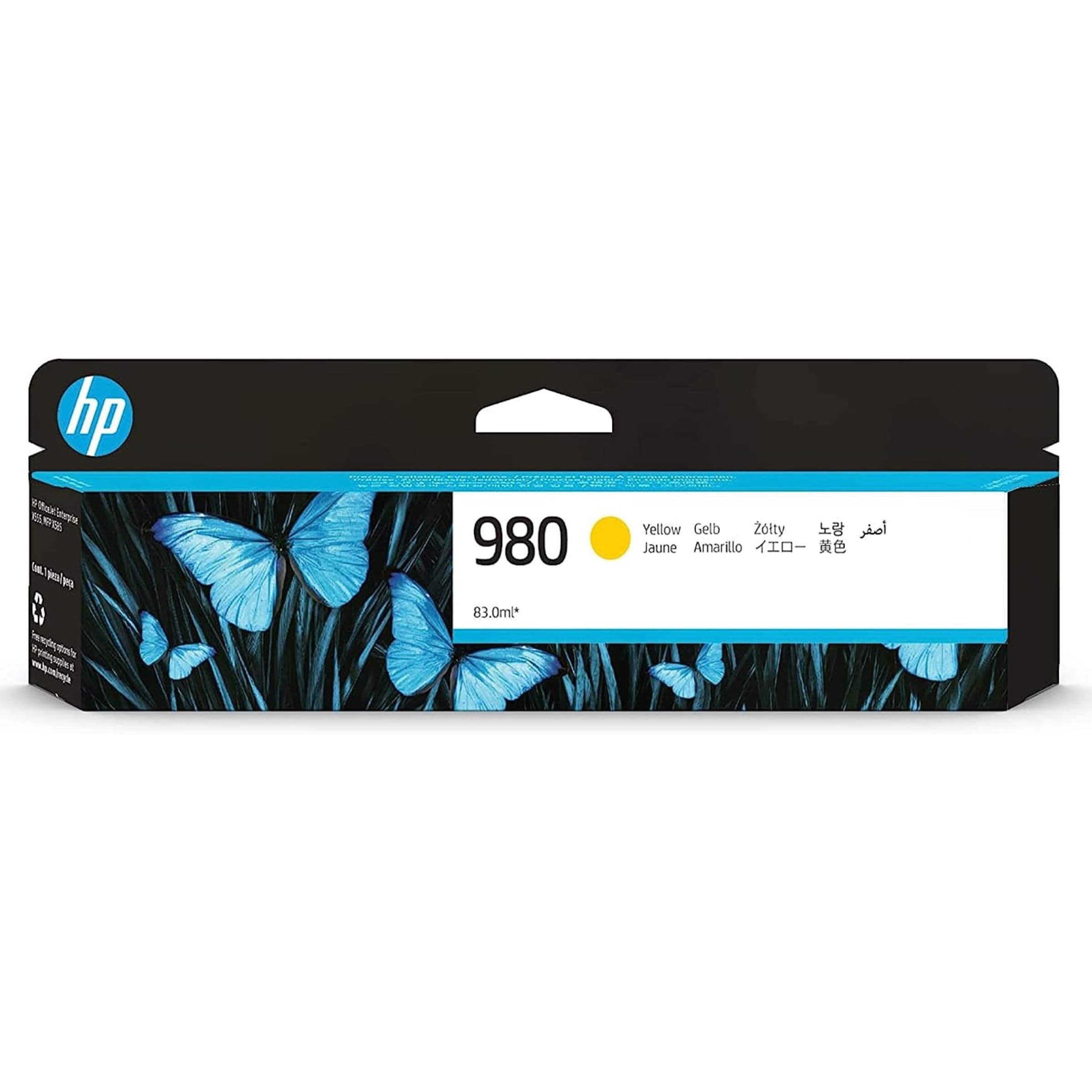 Cartus cerneala HP D8J09A ,Galben ,6600 pagini ,Original (980y) 