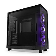 H6 Flow RGB, Compact Dual-chamber, MiddleTower, Negru_1