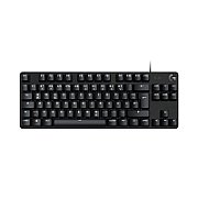 Logitech Keyboard G413 TKL SE MECHANISCH Gaming [DE] black ALUMINIUM-GEHÄUSE, Weiße Hintergrundbeleuchtung