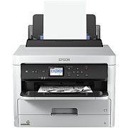 Imprimanta inkjet mono Epson WorkForce Pro WF-M5299DW , dimensiune A4 (Printare),duplex, viteza 34ppm, rezolutie 1200 x 2400 dpi, alimentare hartie 330 coli, , volum lunar printare: 45.000 pagini, Display LCD 6.1cm Interfață: WiFi, USB, Wi-Fi Direct, Interfaţă Ethernet, Dimensiuni: 425‎ x 535 x 357_1