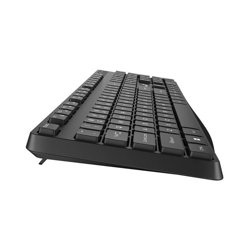 TASTATURA GENIUS wireless, multimedia, 104 taste + 11 taste multimedia (functii),  USB, negru, 