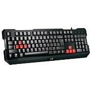 TASTATURA GENIUS gaming USB,104 taste, black, 