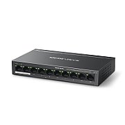 MERCUSYS DESKTOP SWITCH 10PORT MS110P POE, Interfata:  10× 10/100 Mbps, Standarde si protocoale:  IEEE 802.3x Flow Control, Dimensiuni:  171*98* 27 mm, Porturi POE: 1-8, Buget POE: 65W._1