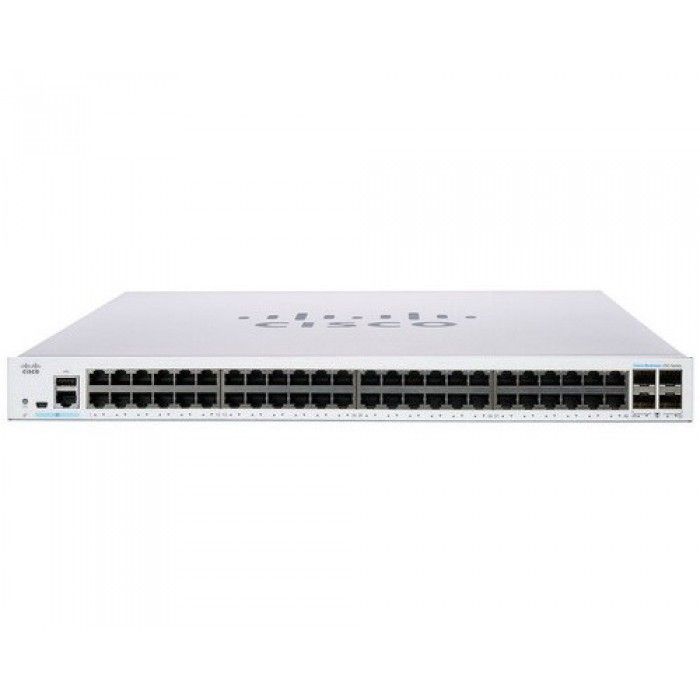 Switch Cisco CBS220-48P-4X-EU, 48 porturi 10 / 100 / 1000 MBs