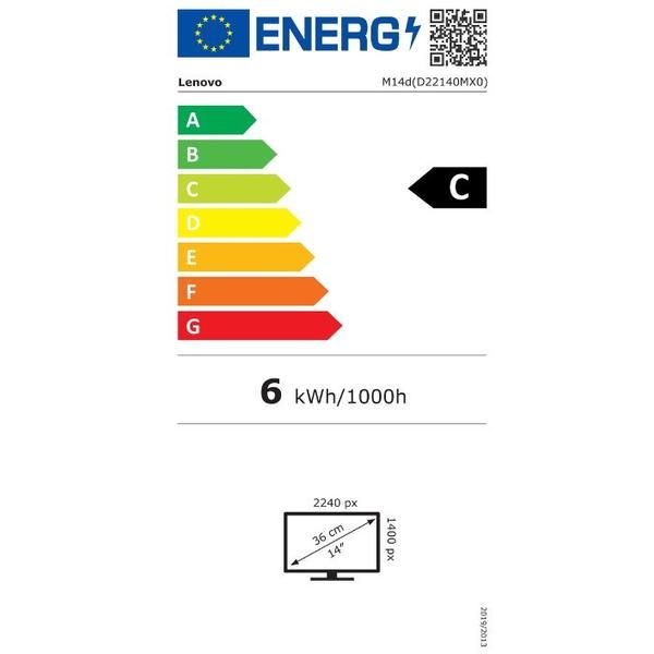 Lenovo ThinkVision M14d 35.6 cm (14