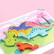 PUZZLE DIN LEMN TUOJIANGOSAURUS, 8 PIESE_1