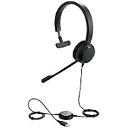 Jabra Evolve 20 UC Mono Căști Prin cablu Bandă de fixare pe cap Birou/Call center USB Tip-A Negru_2