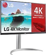 MONITOR LG 27UP85NP-W 27 inch, Panel Type: IPS, DisplayHDR™ 400,Resolution: 3840 x 2160, Aspect Ratio: 16:9, Refresh Rate: 60Hz,Response time GtG: 5 ms, Brightness: 400 cd/m², Contrast (static):1000:1, Contrast (dynamic): 1200:1, Viewing angle: 178º(R/L), 178º(U/D),Color Gamut (NTSC/sRGB/Adobe_1