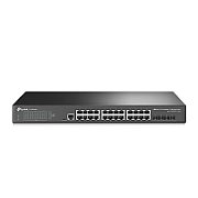 Switch TP-Link SG3428X, 24 porturi 10 / 100 / 1000 MBs