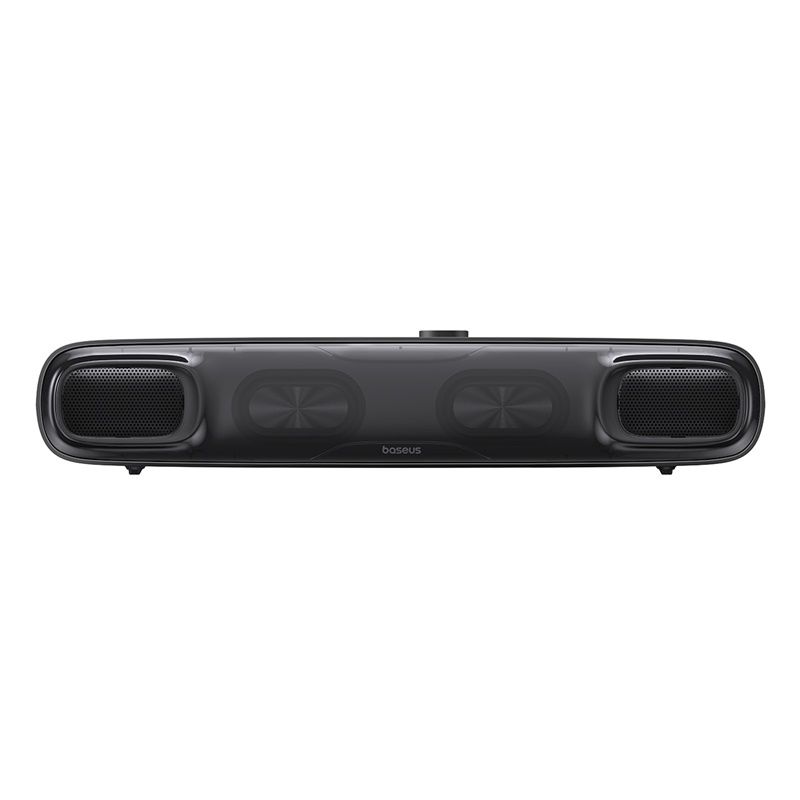 BOXA Baseus AeQur DS10 Mini Soundbar, bluetooth 5.3 + cablu USB Type-C, 7 culori RGB, negru, 