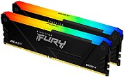 Memorie Kingston FURY Beast 32 GB DDR4 3200 MHz CL16, kit 2 x 16 GB, XMP 2.0, Negru, RGB