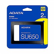 SSD ADATA 2TB 2.5 SATA3 6GB/s SU650, MTBF: 2.000.000 hours, max sequential read 520MB/s, max sequential write 450MB/s_2