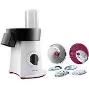 Razatoare Philips HR1388/80, 200 W, 2 trepte de viteza, Inox, Alb/Negru