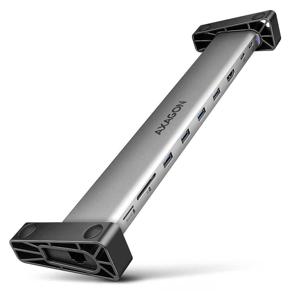 HMC-10HLS, 	USB 3.2 Gen 1, 4x USB-A, RJ-45, HDMI, SD/ microSD