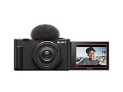 SONY Compact dedicata pentru vlogging ZV-1F 20.1MP, 7.6mm, F2 ISO 125-12.800, 1/32.000s, 4K @30fps, SD/SDXD/SDHC/x1 Micro-HDMI/x1 USB-C, Rafala 3.5-16cps, WiFi/Bluetooth, Senzor CMOS Exmor RS 1