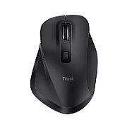 Mouse Trust Fyda ergonomic, reincarcabil, wireless RF 2.4GHz, USB2.0, 6 butoane, rezolutie 2400 DPI, negru_1