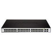 D-Link DGS-1210-48/E 48-Port Layer2 Smart Managed Gigabit Switch dlink green 3.0 44x 10/100/1000Mbit/s TP RJ-45 Port4x Combo 10/100/1000Mbit/s_1