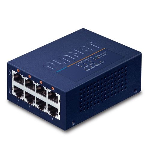 Planet PLANET UPOE-400 switch-uri Fast Ethernet (10/100) Power over Ethernet (PoE) Suport Albastru