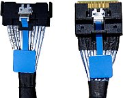 Y Intel Cable Kit 2U 1x MCIO to 2x SlimSAS (straight/4xSSD/HDD) f. M50FCP2UR312 1x SFF-TA-1016 to 2x SFF-8654 4i_1