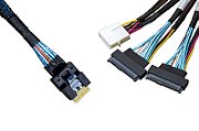 Y Intel Cable Kit 2U 1x SlimSAS to 1x SlimSAS (straight) 1x SFF8654 8i to 1x SFF-8654 8i_1