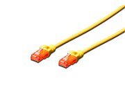 CAT 6 U-UTP patch cord, Cu, LSZH AWG 26/7, length 0.25 m, color yellow_1