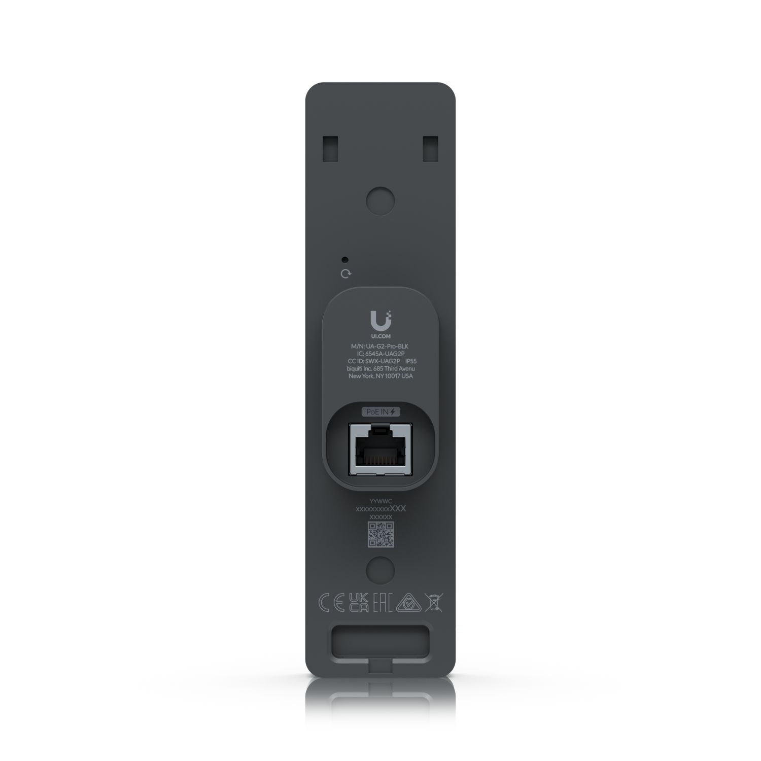 Ubiquiti UniFi Access 2nd generation indoor/outdoor reader for organizations, with touchscreen, 2-way audio and improved camera, in black fnish_4