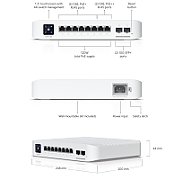 Ubiquiti UniFi Switch USW-Pro-8-POE 120W PoE SFP+_4