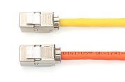 CAT 6A Keystone Jack, shielded,Re-embedded tool free connec., set 24 pcs