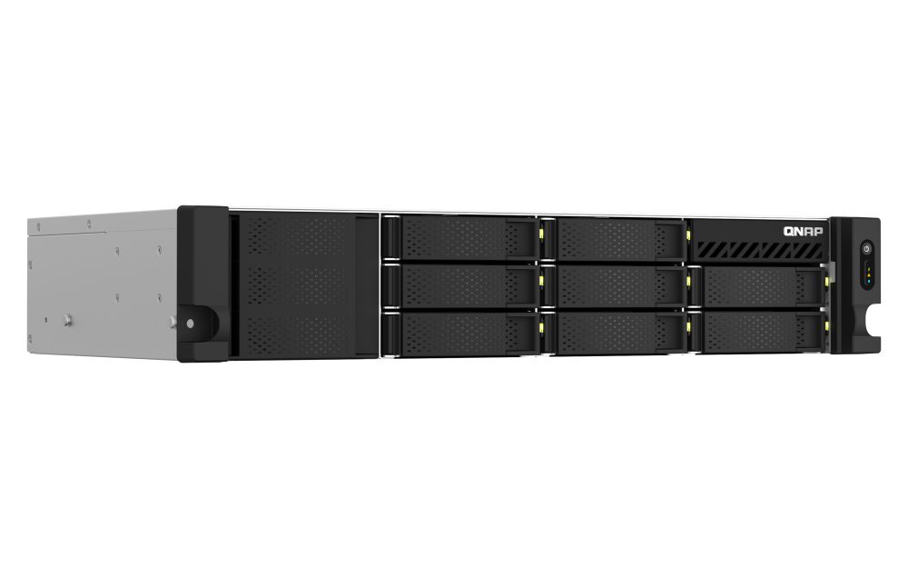 QNAP TS-864eU-8G NAS Rack (2 U), 8 disk bays, Intel Celeron N5095 4-core/4-thread processor_2