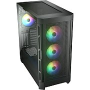 COUGAR | Duoface Pro RGB | PC Case | Mid Tower / TG & Airflow Front Panel / 4 x ARGB Fans / TG Left Panel