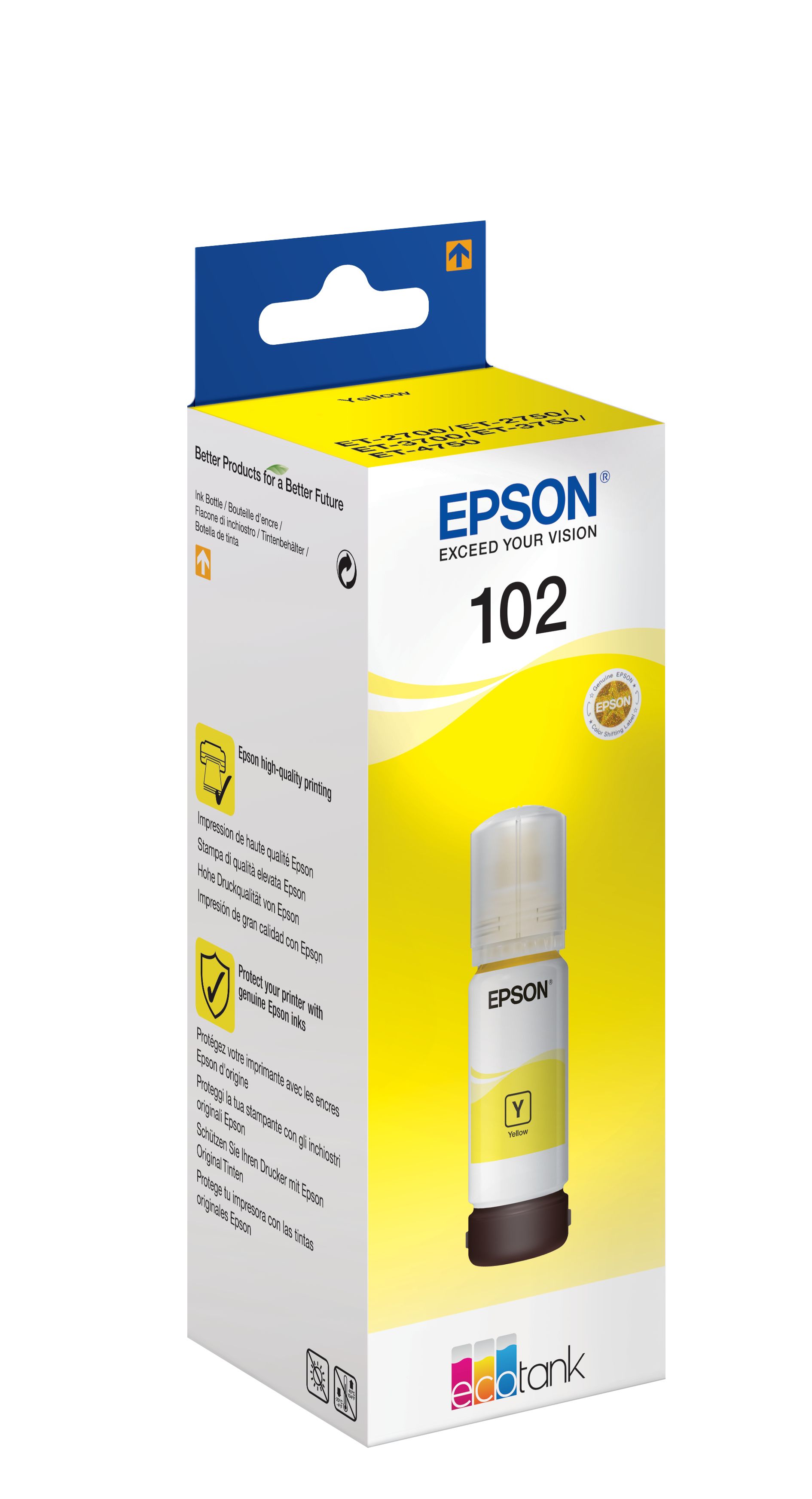 Epson 102 cartușe cu cerneală 1 buc. Original Galben_2