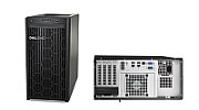 Server DELL PowerEdge T150, Tower 4U, Intel Xeon E-2314 (4 C / 4 T, 2.8 GHz - 4.5 GHz, 8 MB cache, 65 W), 32 GB DDR4 ECC, 
2 x SSD server 960 GB 2.5