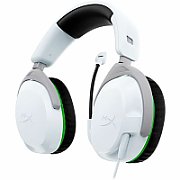 Casti gaming cu fir HyperX CloudX Stinger 2 Xbox/PC, jack 3,5mm pentru conectare direct la controller, drivere 50mm, slidere gradate, microfon cu noise cancelling, spuma cu memorie, alb_1