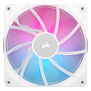 Ventilatoare Carcasa CORSAIR iCUE LINK RX140 2x140mm RGB ALB, viteza 0.300-1700 RPM +/- 10%, Airflow: 18.1-95.7 CFM, Presiune Statica: 0.15-3.79 mm-H2O, Nivel de zgomot: 10-36dBA, Prindere magnetica, Lungime cablu 135mm, 600mm_7