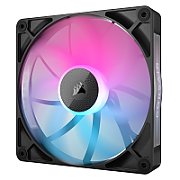 Ventilator Carcasa CORSAIR iCUE LINK RX140 2x140mm RGB NEGRU, viteza 0.300-1700 RPM +/- 10%, Airflow: 18.1-95.7 CFM, Presiune Statica: 0.15-3.79 mm-H2O, Nivel de zgomot