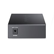 10/100Mbps WDM Media Converter with 1-Port PoE - 100 Mbit/s - SC - Wired - 100 m - 9/125 µm - Black_4