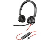 Poly Blackwire 3320 Stereo USB-C Headset +USB-C/A Adapter 8X219AA_1