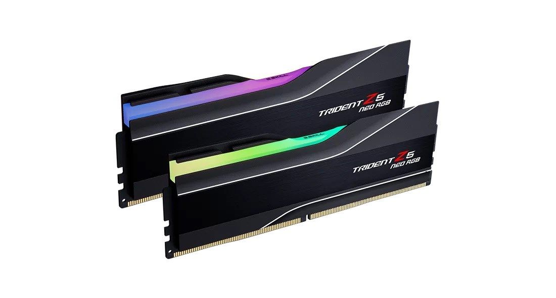 G.Skill DDR5 RAM 64GB (2x32GB Dual-Kit) PC6000 CL32 TZ5NR RGB  Trident Z5 NEO RGB AMD optimiert_2