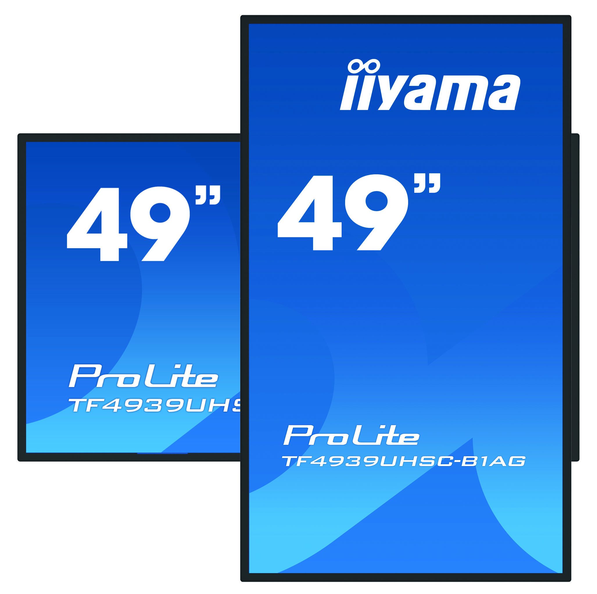 IIyama ProLite TF4939UHSC-B1AG Interactive Touchscreen Display - 124.5 cm (49